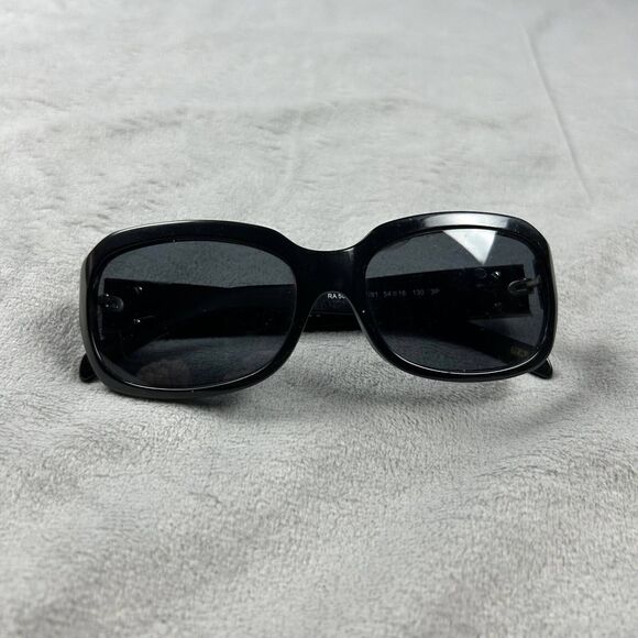 Ralph Lauren RA5049 501/81 Sunglasses Black Square Frames Only 54-16 130 - Picture 8 of 8